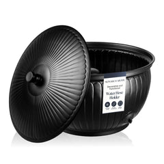 Monarch Abode front view showing arch embossed design and tidy hose storage benefit