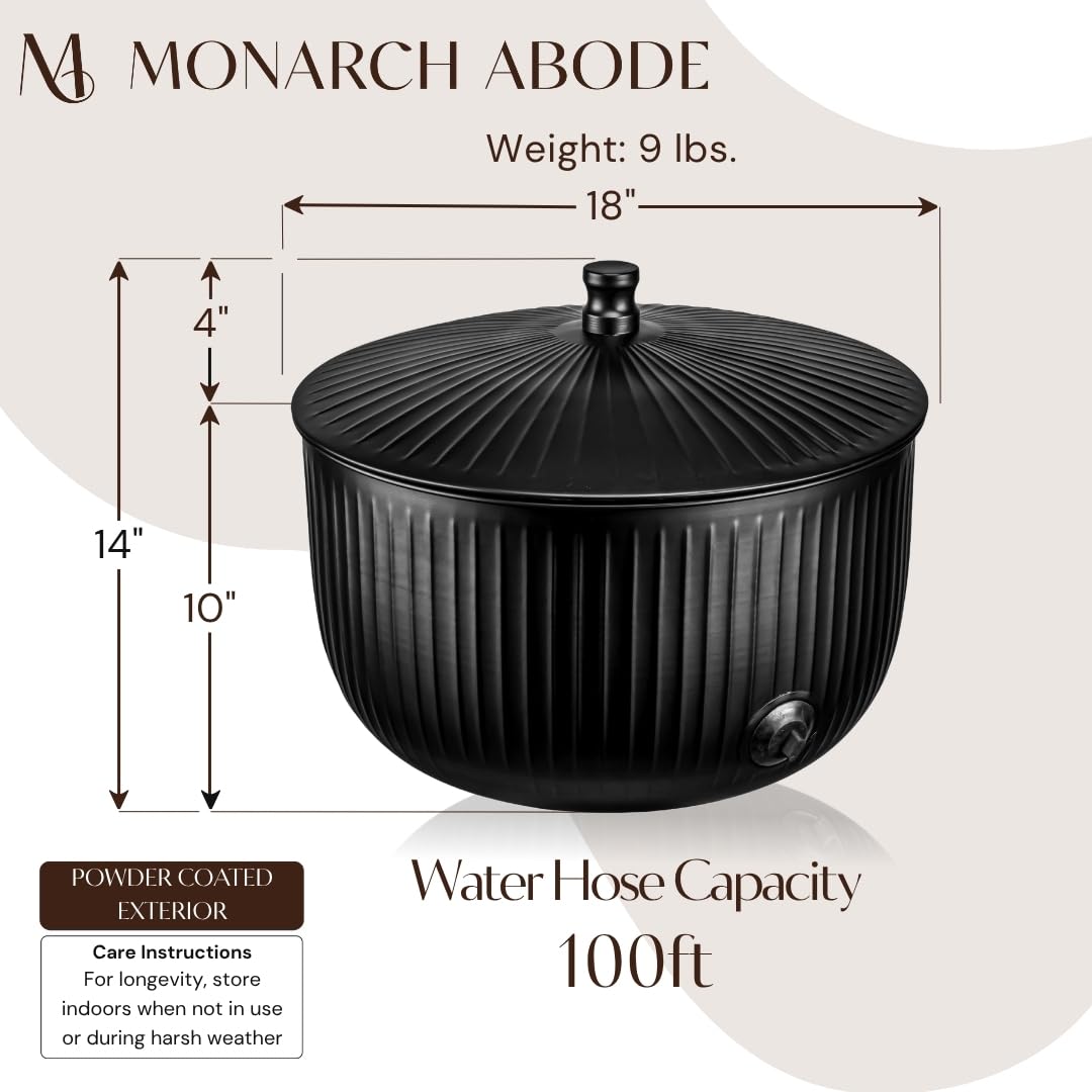 Monarch Abode lid removed displaying center post for neat coils