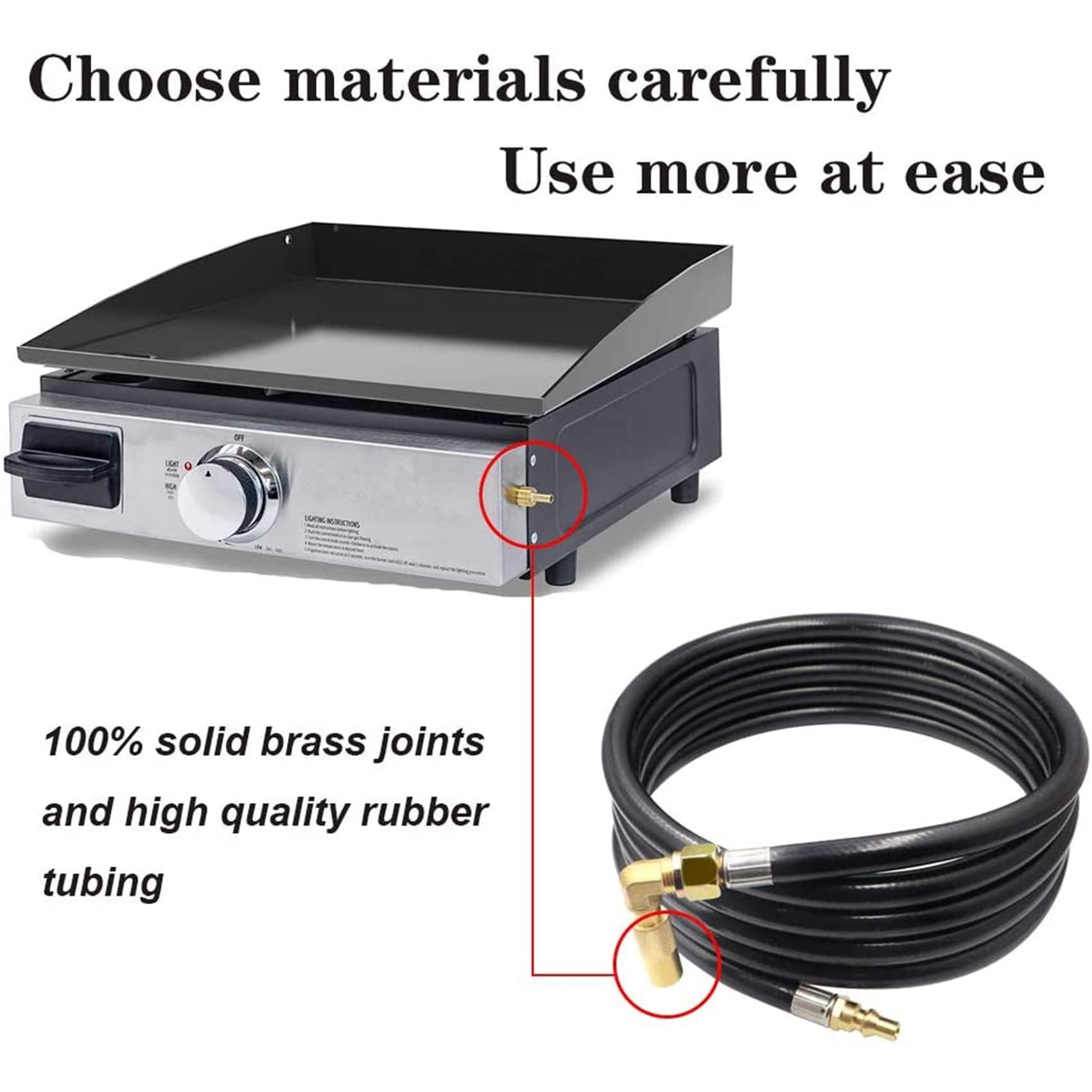 MONKEMON quick plug connected to RV outlet for convenient grilling