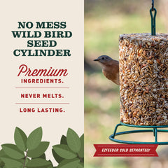 Mr. Bird cylinder side texture showing solid no-mess finish