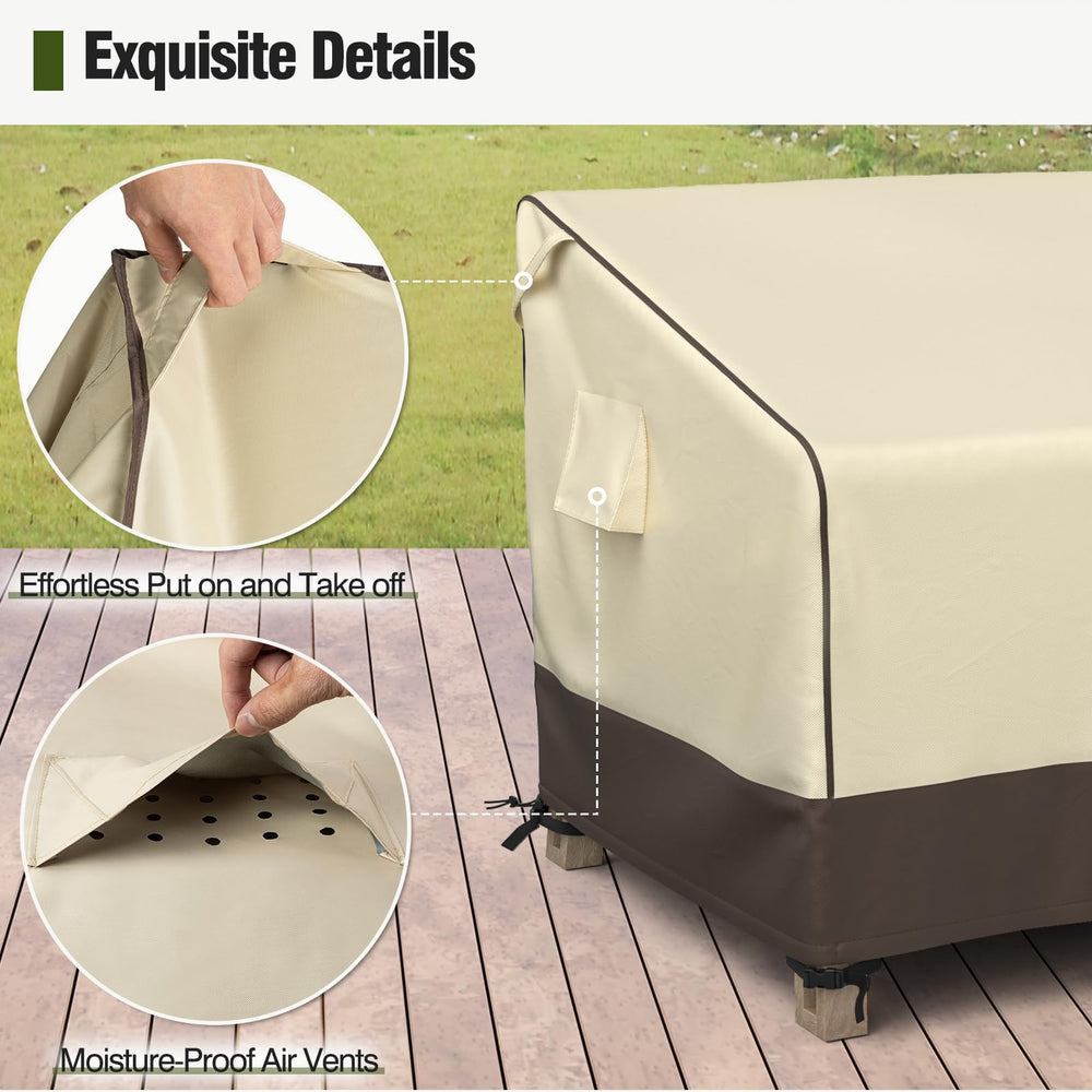 MR. COVER side air vent reducing condensation and improving airflow