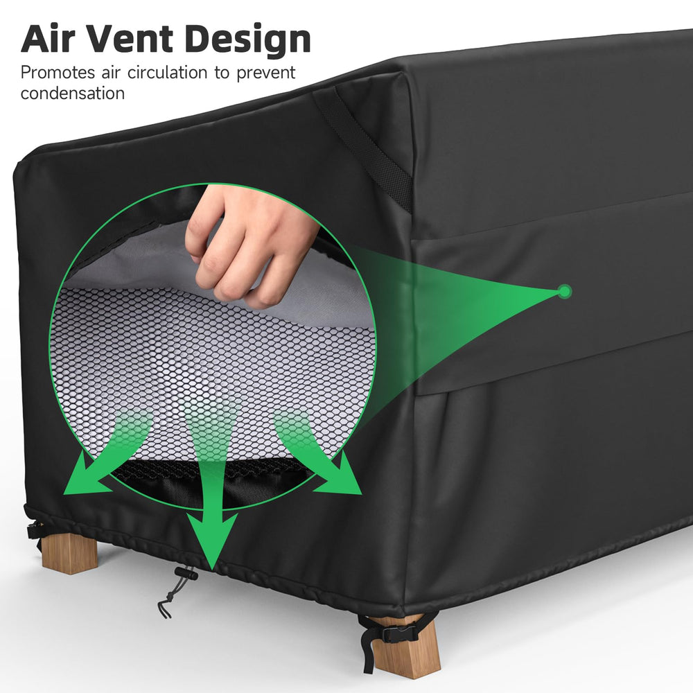 MR. COVER side air vent visual demonstrating reduced condensation