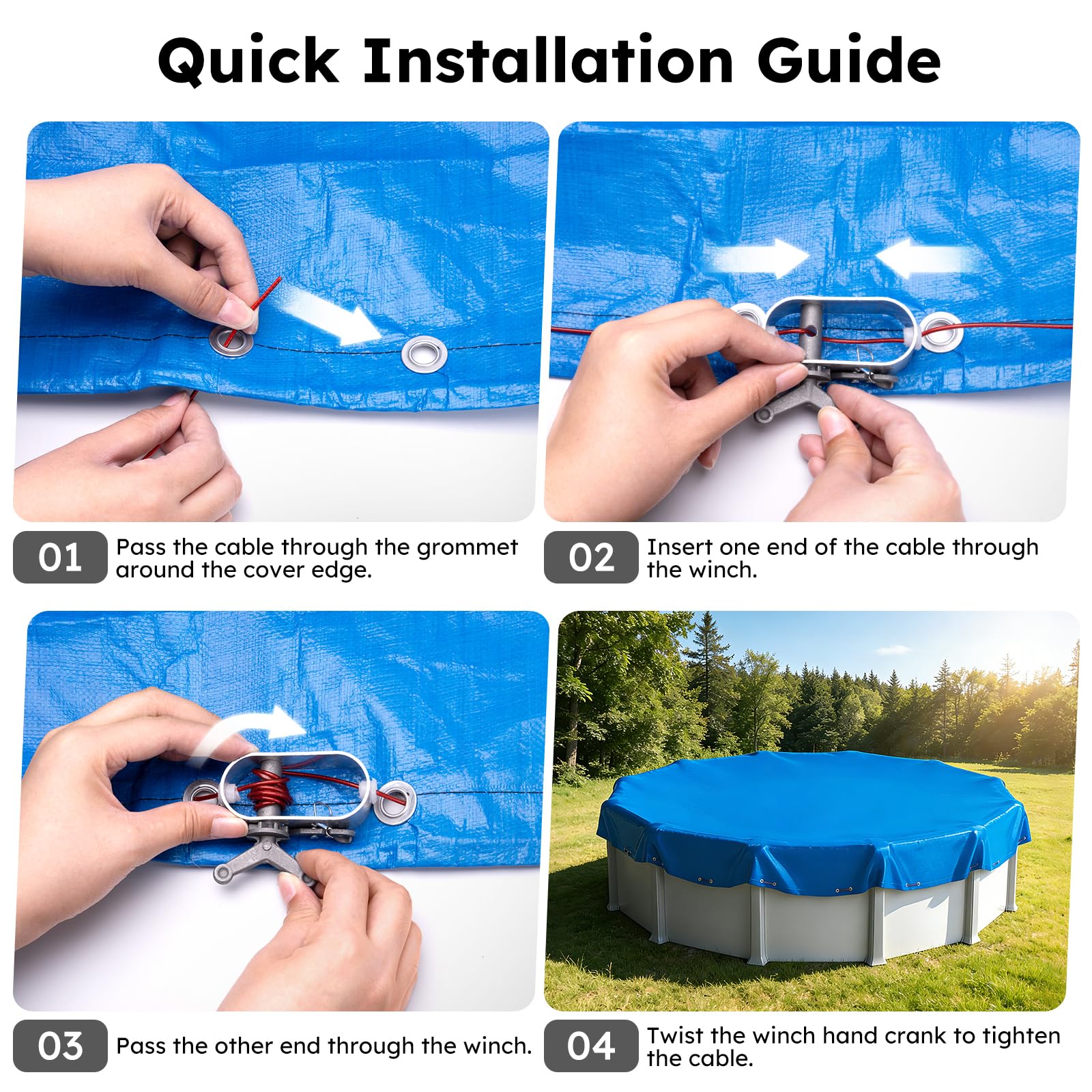 MR. COVER neatly folded in storage bag showing easy, compact storage
