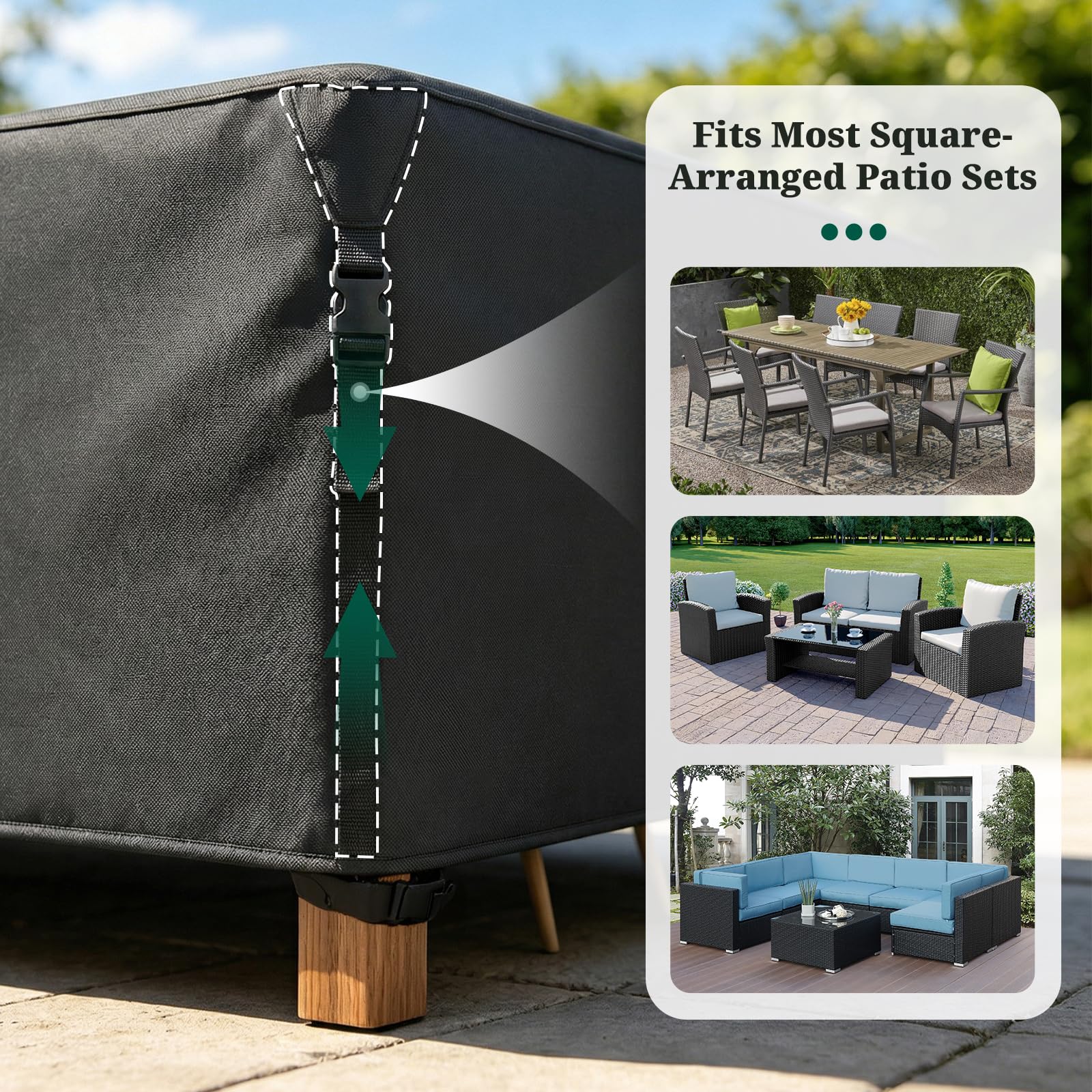 MR. COVER waterproof coating detail protecting furniture from rain