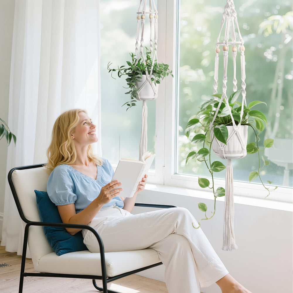 MSFON two-pack styled bedroom display showing mood-enhancing greenery