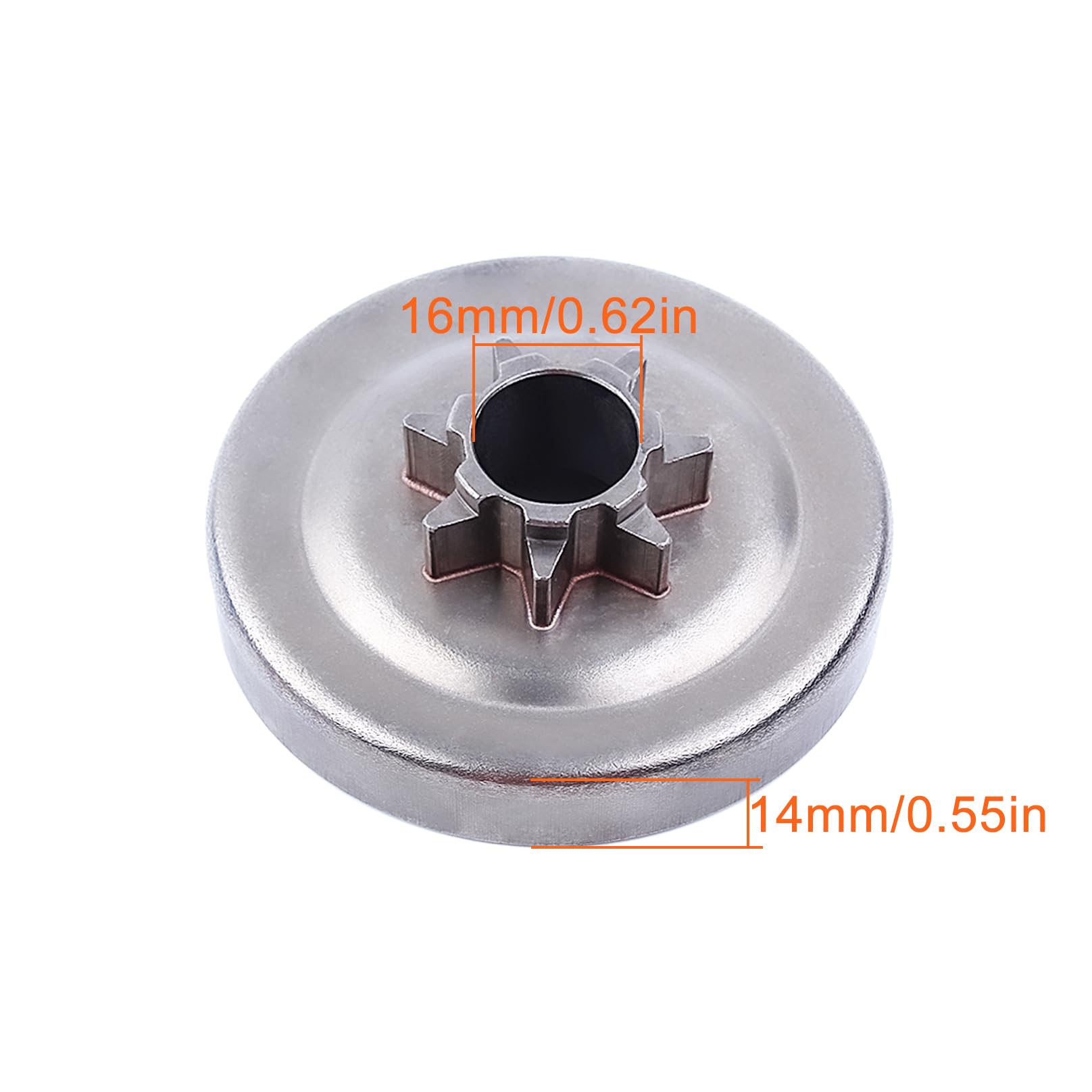 Mtanlo clutch and sprocket close-up highlighting fitment accuracy and wear resistance
