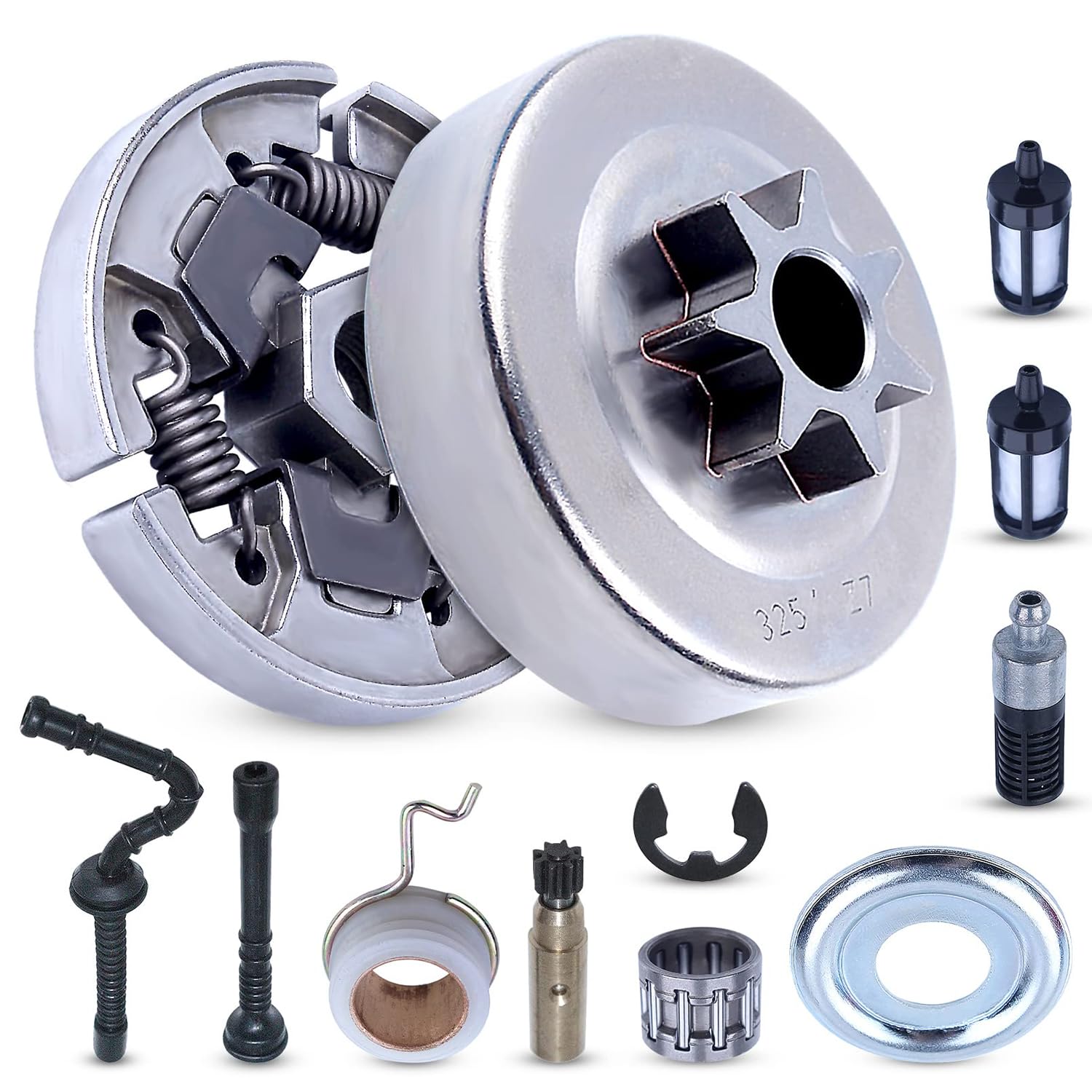 Mtanlo full kit layout organized for quick parts identification