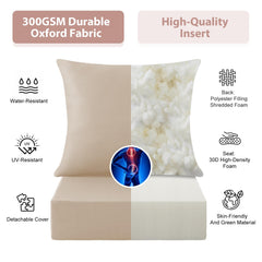 MuaMelop hidden zipper and adjustable tie straps for secure fit and easy cover removal