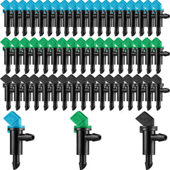 Mudder front packaging showing 60-piece emitter kit and color benefits