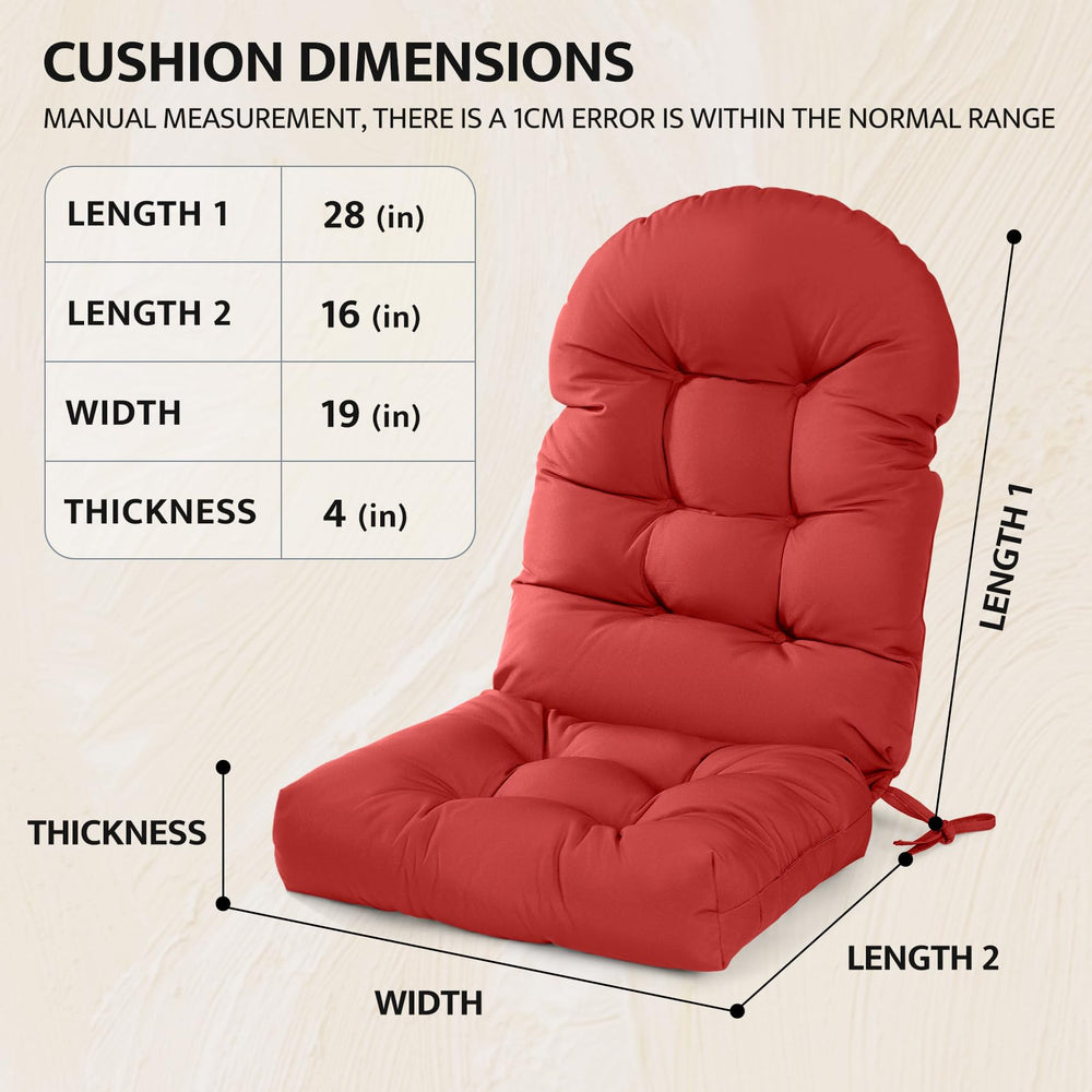 mudilun cushion on porch rocking chair adding outdoor comfort