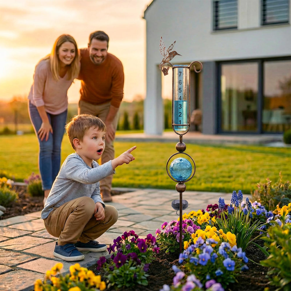 MUMTOP installed in garden setting improving yard measurements