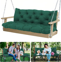 MVRFN front view of 60 inch three-seater cushion showing fit and style, enhances comfort
