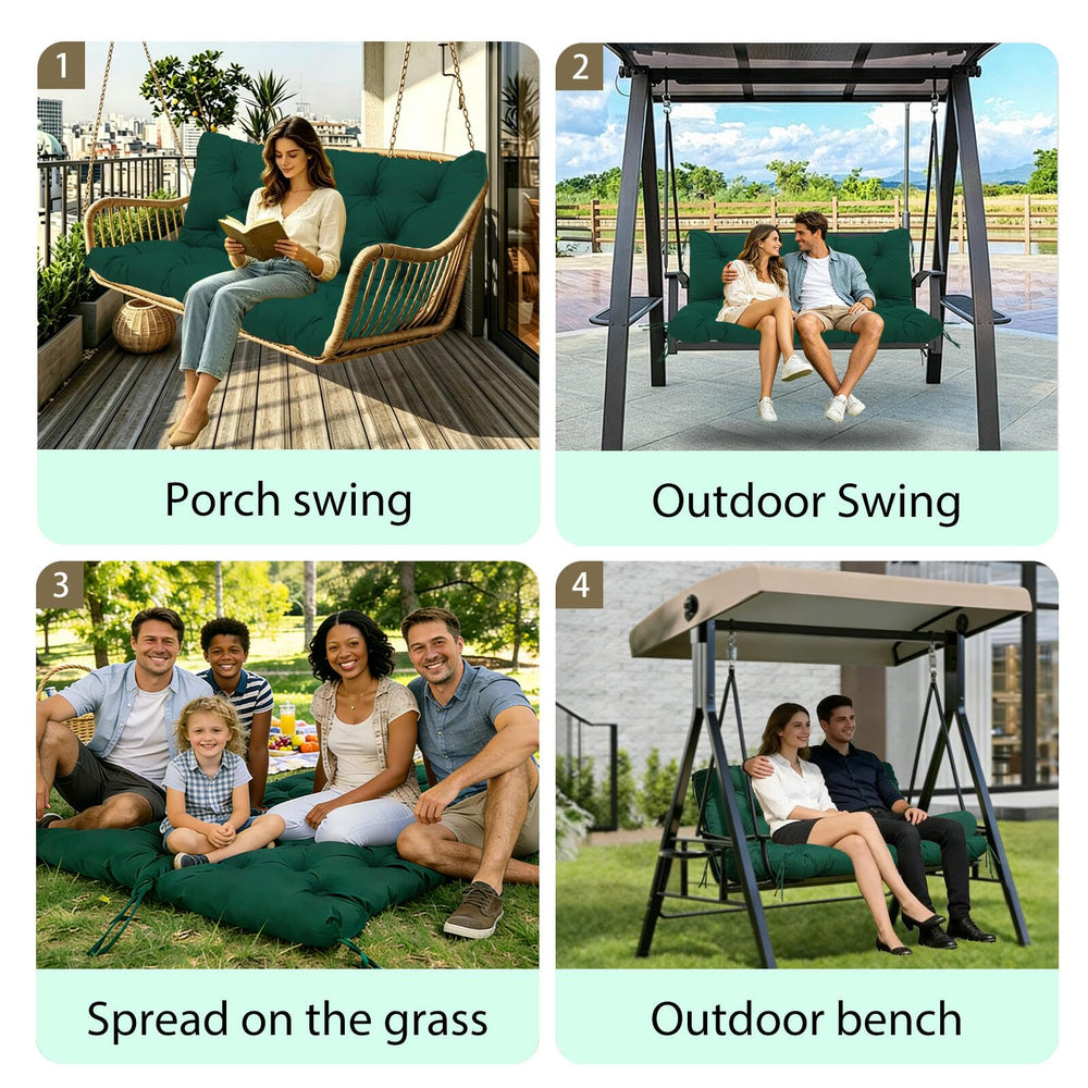 MVRFN styled on a sunny porch setting, creates inviting and comfortable outdoor living