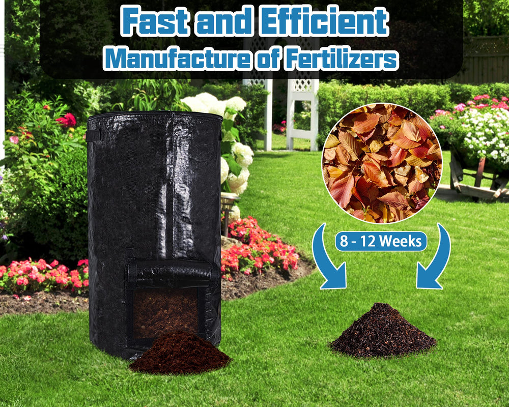 MyLifeUNIT bottom access showing easy compost harvest without tipping