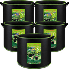 NACHLYNN front view five-pack showing durable pots and breathable benefits