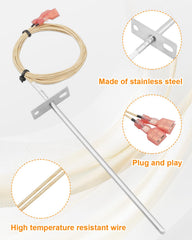 Nahntaipy full 46-inch cable laid out demonstrating flexible routing to controller
