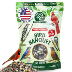 Nature Anywhere front packaging showing brand and blend, clear product benefits