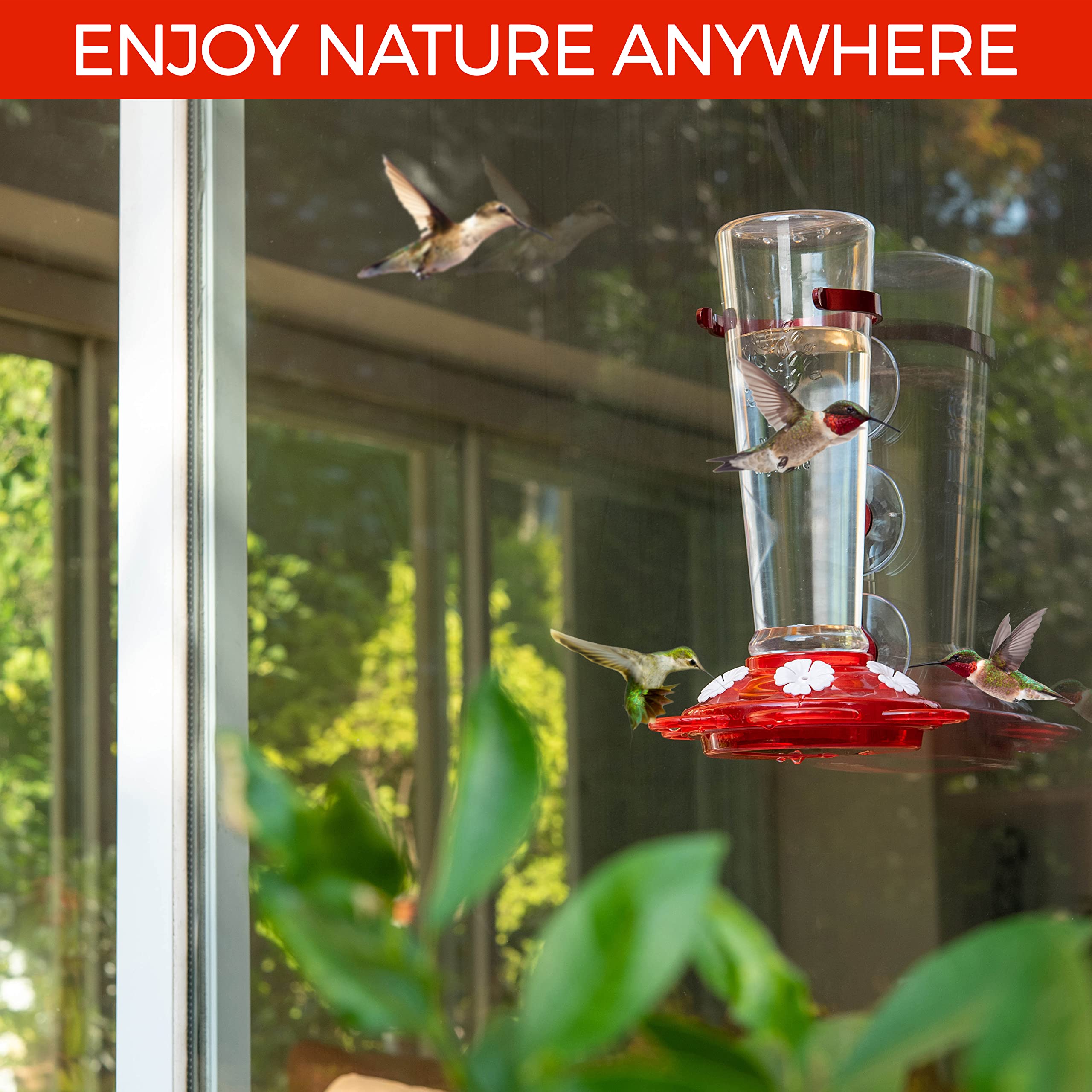 Nature Anywhere metal frame and sealing gasket close up showing leak prevention
