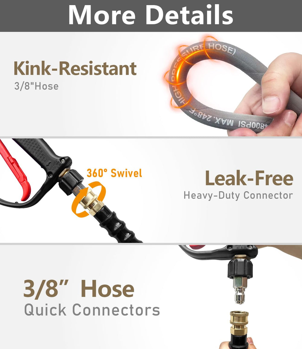 NAVOHEVEN hose bending tight showing flexibility and kink resistance