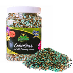 Nelson ColorStar front packaging showing product and easy bloom benefits