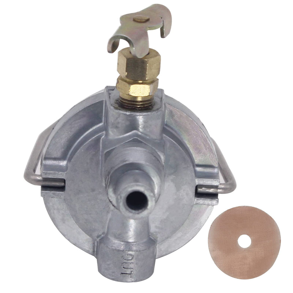 NENKUTEN installed on tractor carburetor for restored fuel system function