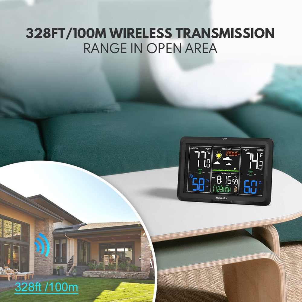 Newentor illuminated display with adjustable backlight, visibility in low light