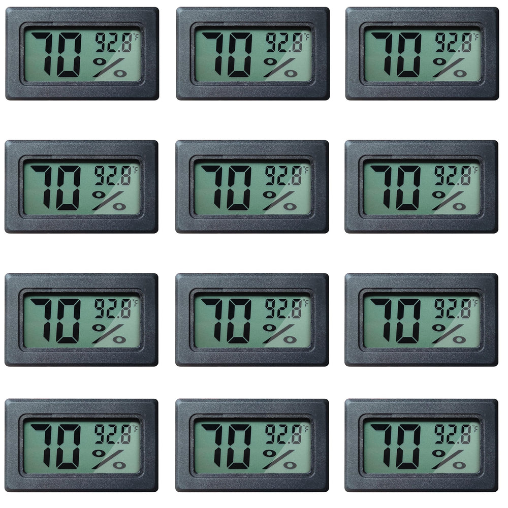 Newlight66 front view display showing clear temperature and humidity readings for quick checks