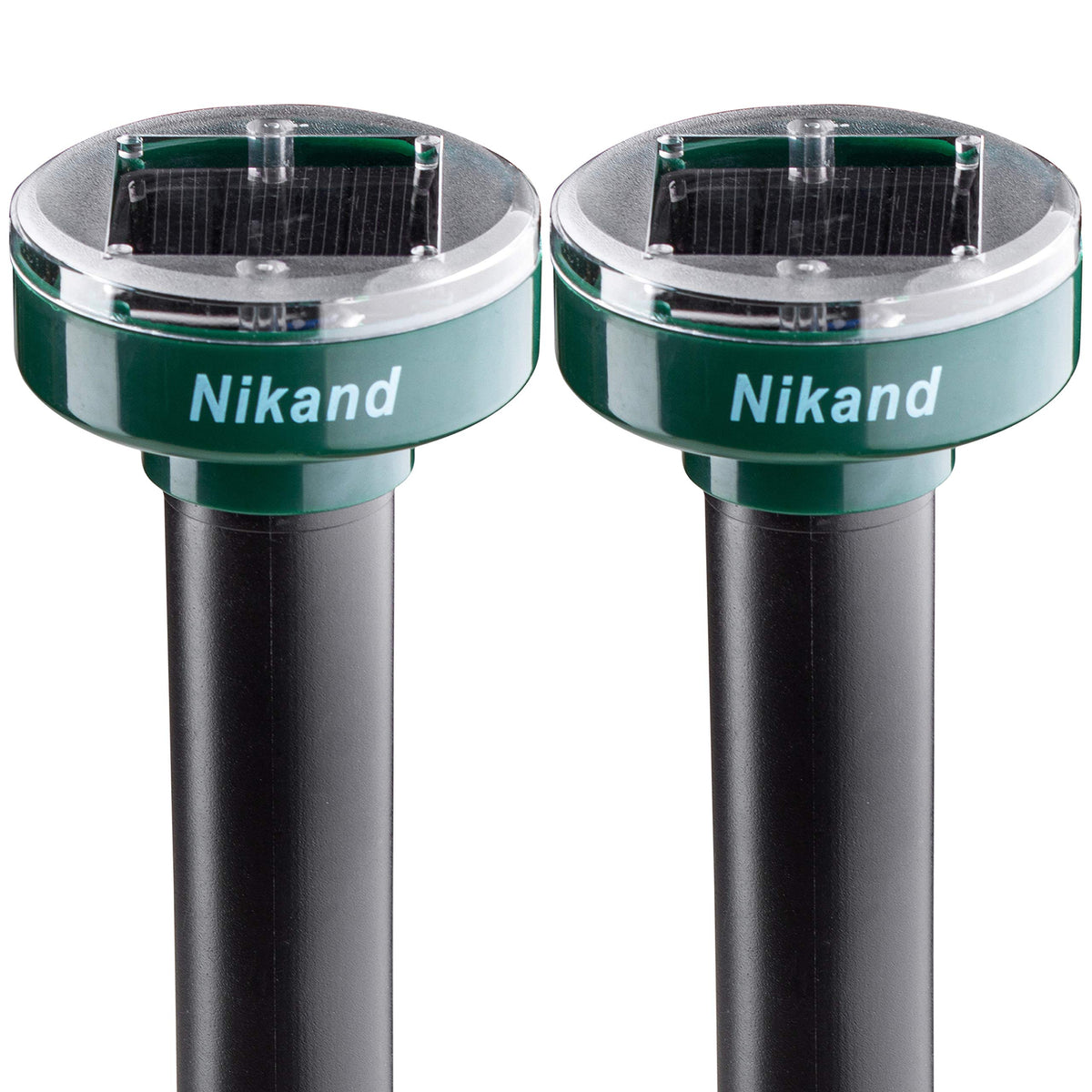 NIKAND front view of stake showing compact design and easy install benefit