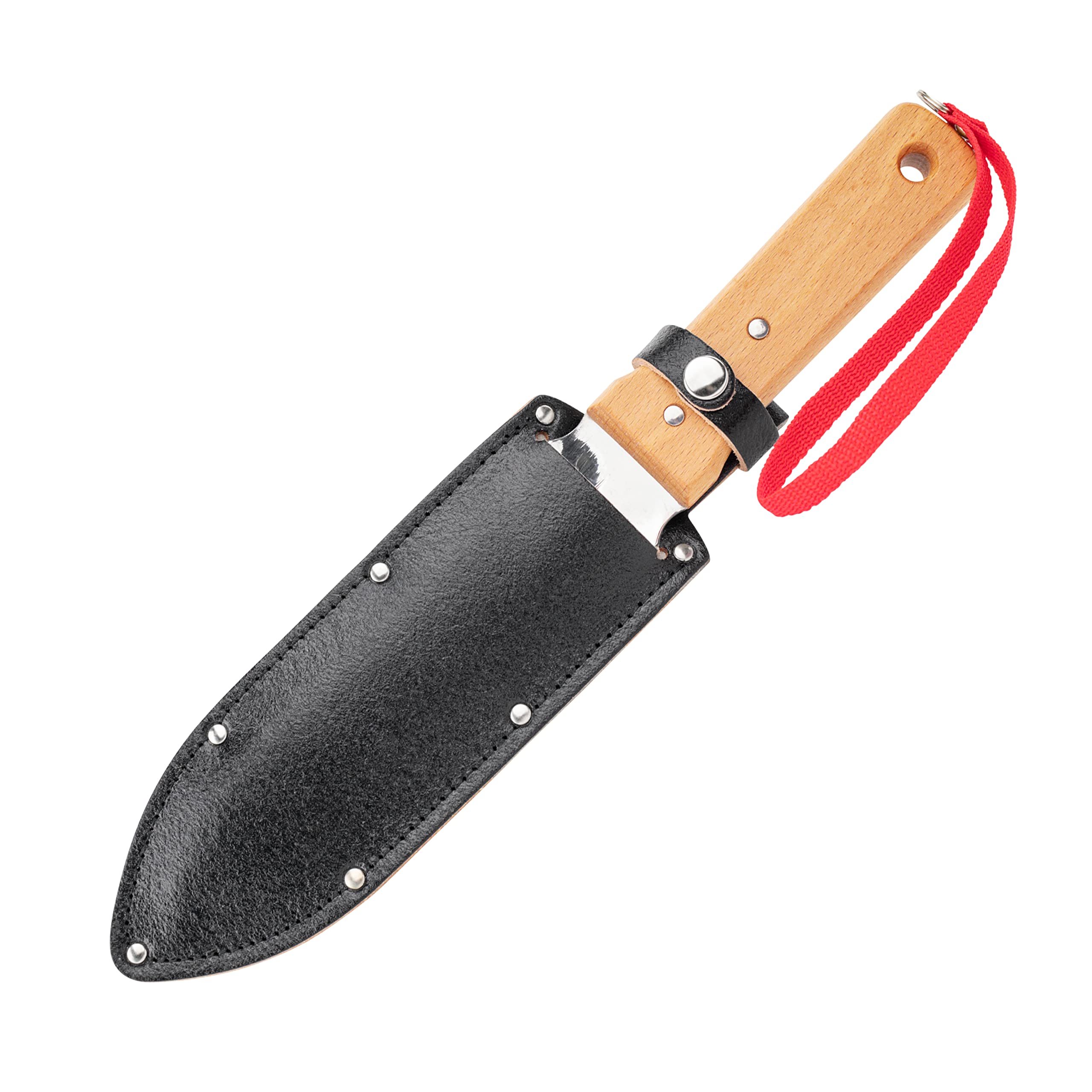 nisaku premium leather sheath protecting blade for safe storage and transport