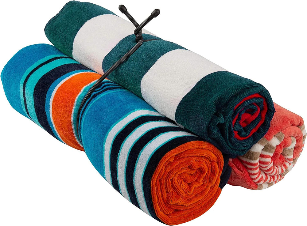 Nite Ize bundling desk cords with gear ties for neat cable organization