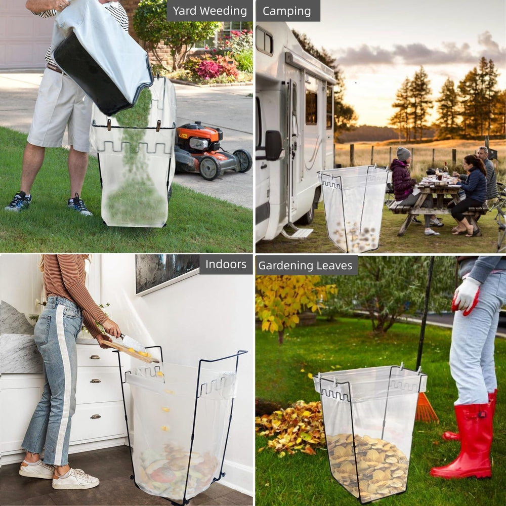 Niurui holder at a picnic providing a tidy outdoor trash solution