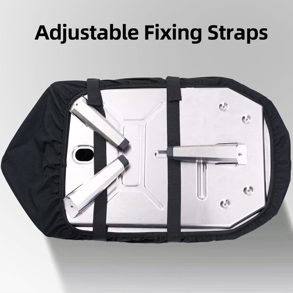 NOELIFE buckle and strap locking system securing oven during movement