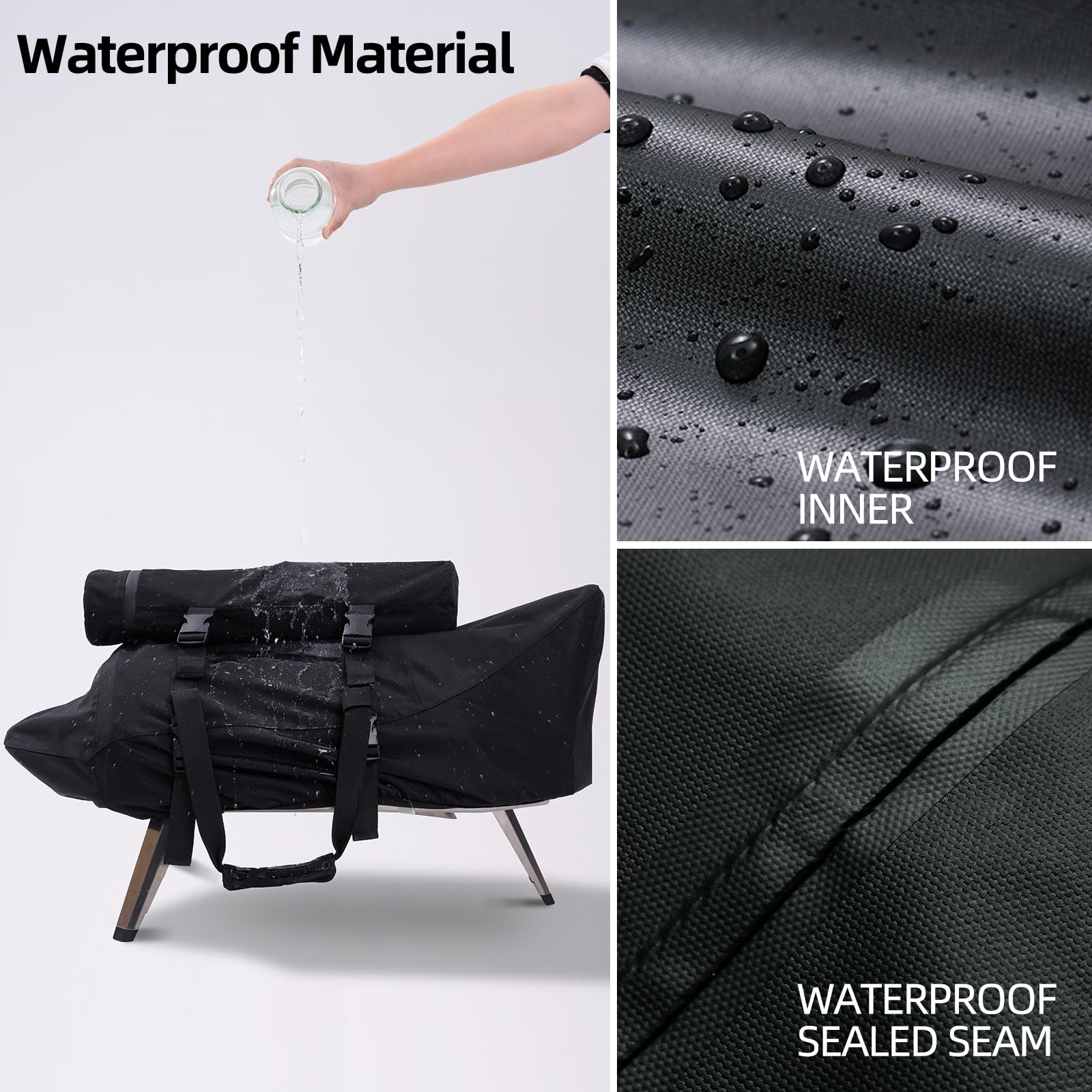 NOELIFE thickened handle detail for comfortable carrying and reduced strain