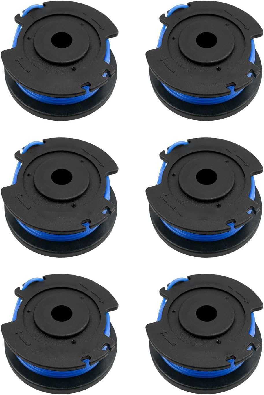 NTSUMI front view of 315CR2000 six-pack spools, fast replacement benefit