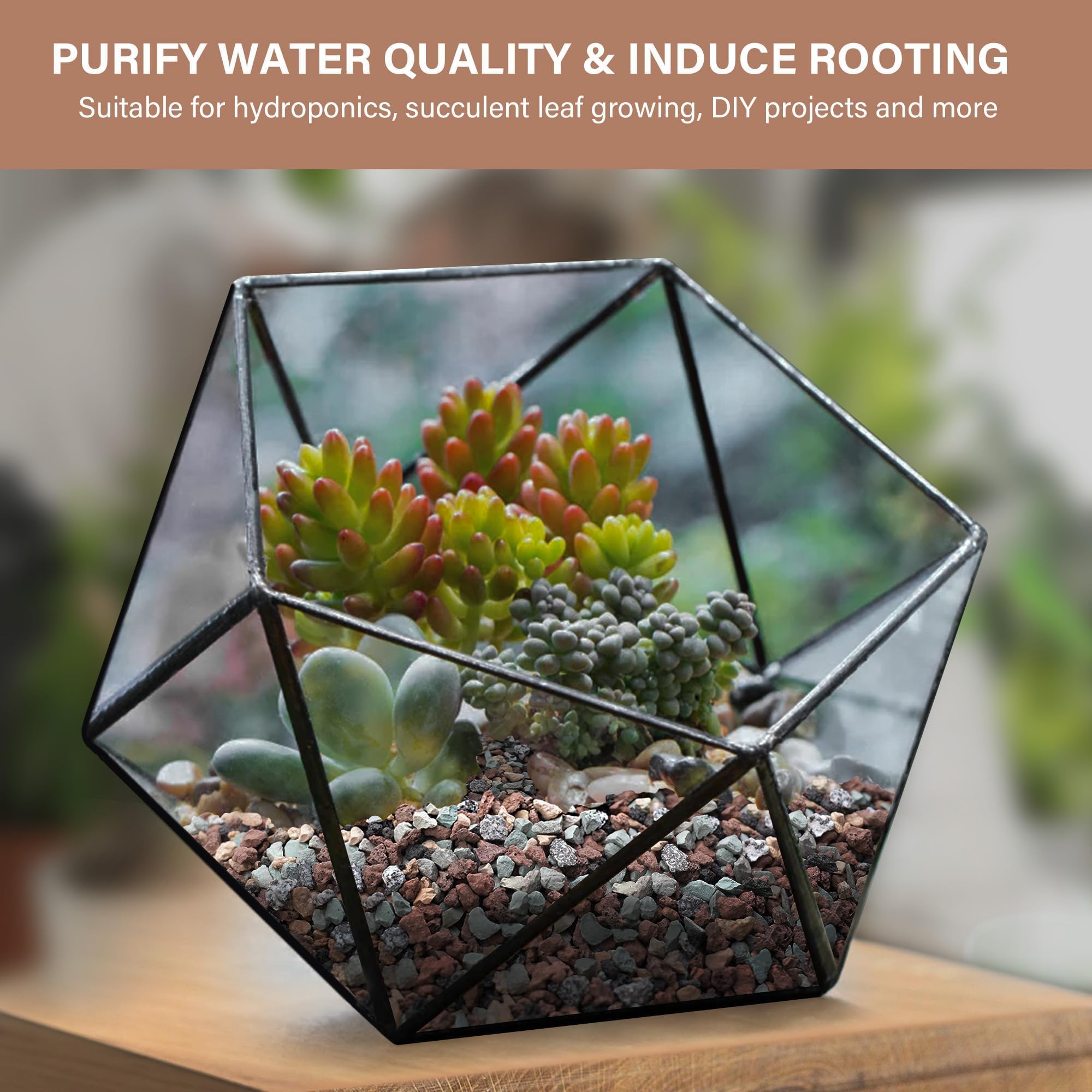 NUPICK used in aquarium after rinsing showing clean decorative substrate
