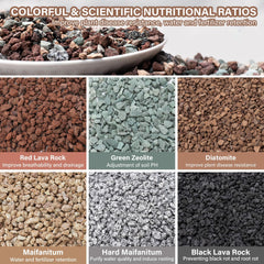 NUPICK close-up of 3/8 inch granules showing porous texture for drainage