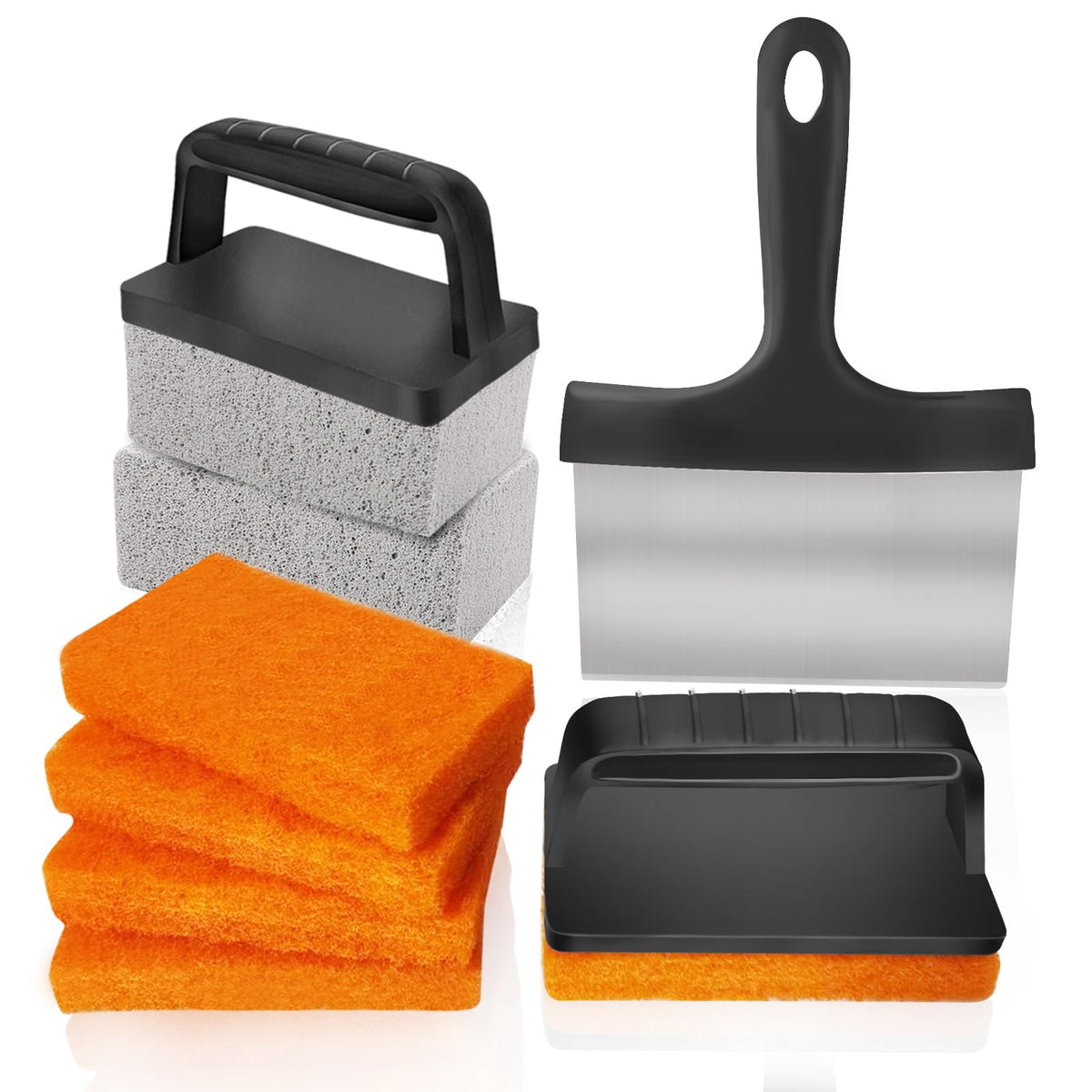 NxeAnnQi front packaging displaying full 10-piece cleaning kit benefits
