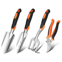 Ocean Ice front packaging showing complete four-piece garden set and practicality