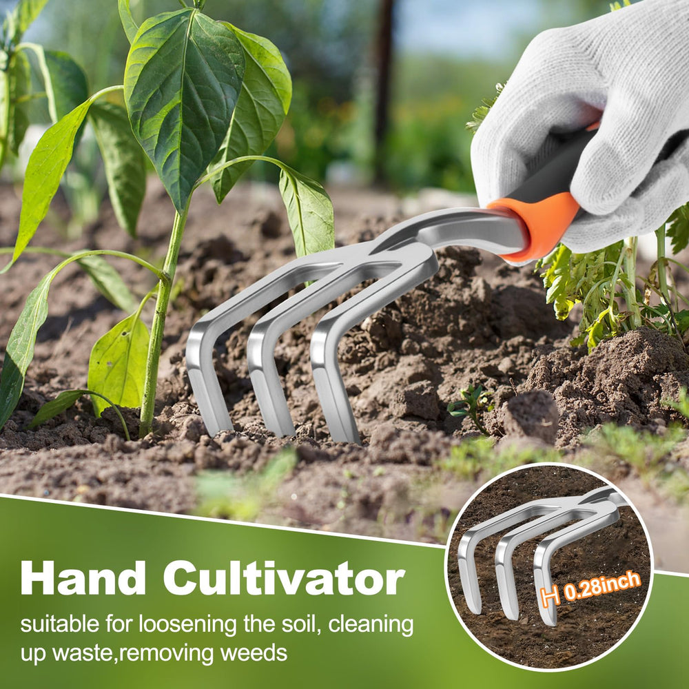 Ocean Ice tools in use planting seedlings showing comfortable ergonomic grips