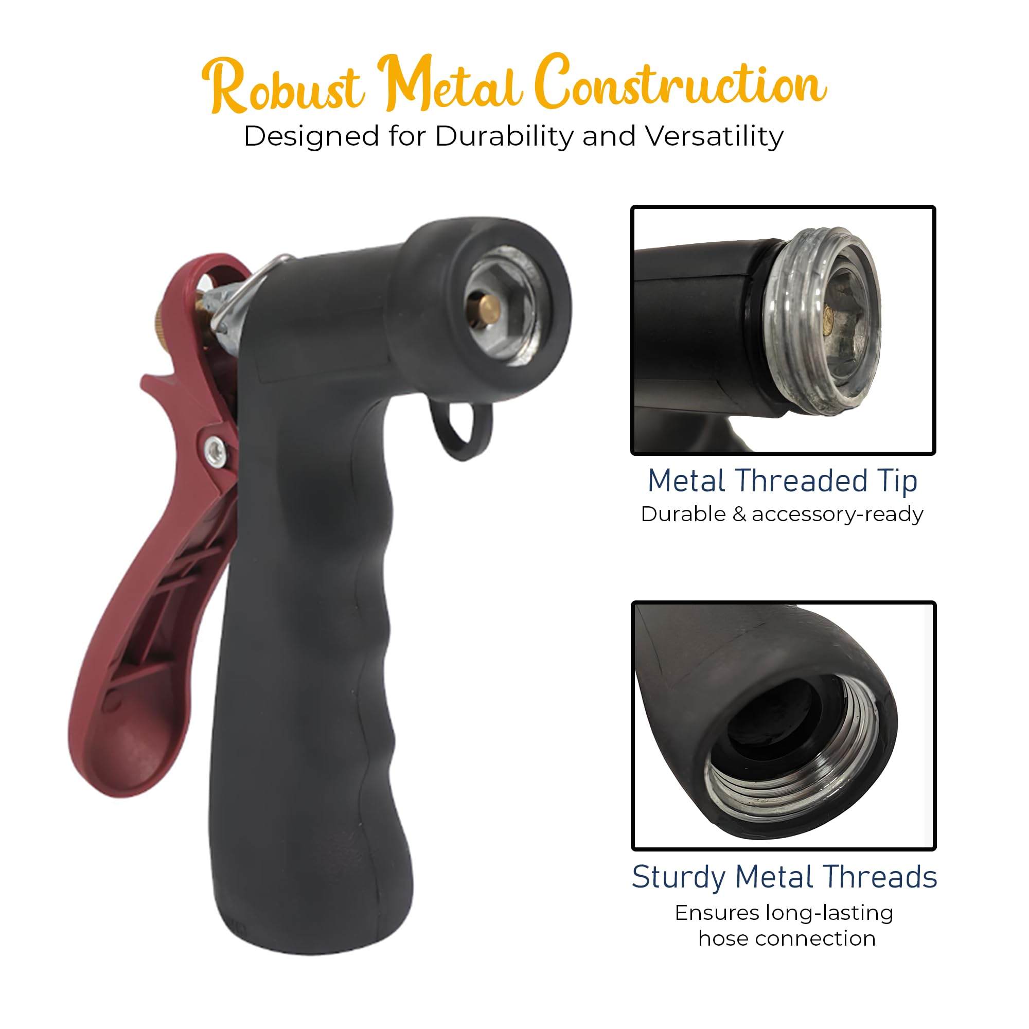 OCS Parts grip and overmold texture offering insulated comfort and secure handling