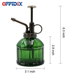 OFFIDIX closeup of pump and finger holder for comfortable controlled spraying