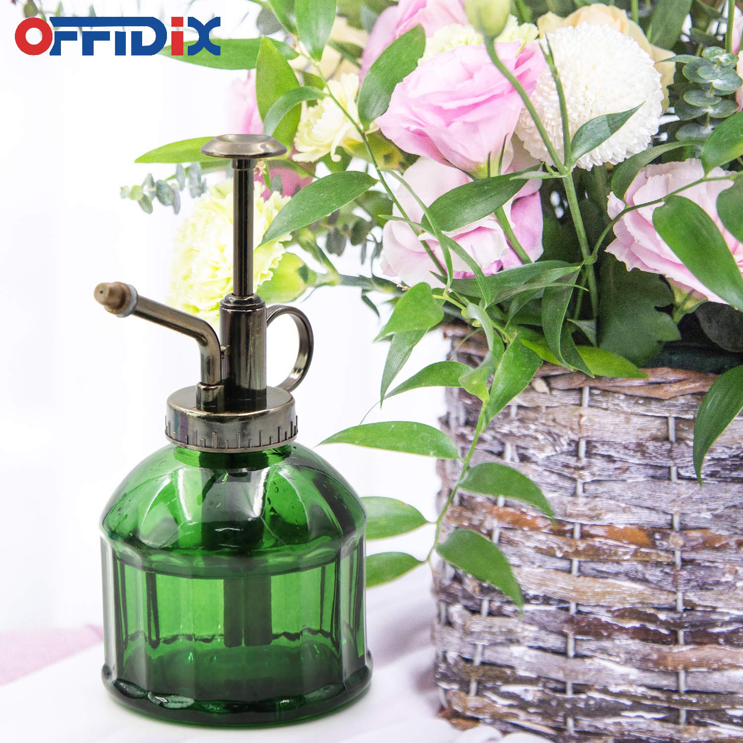 OFFIDIX displayed on plant stand adding Nordic vintage decor to room