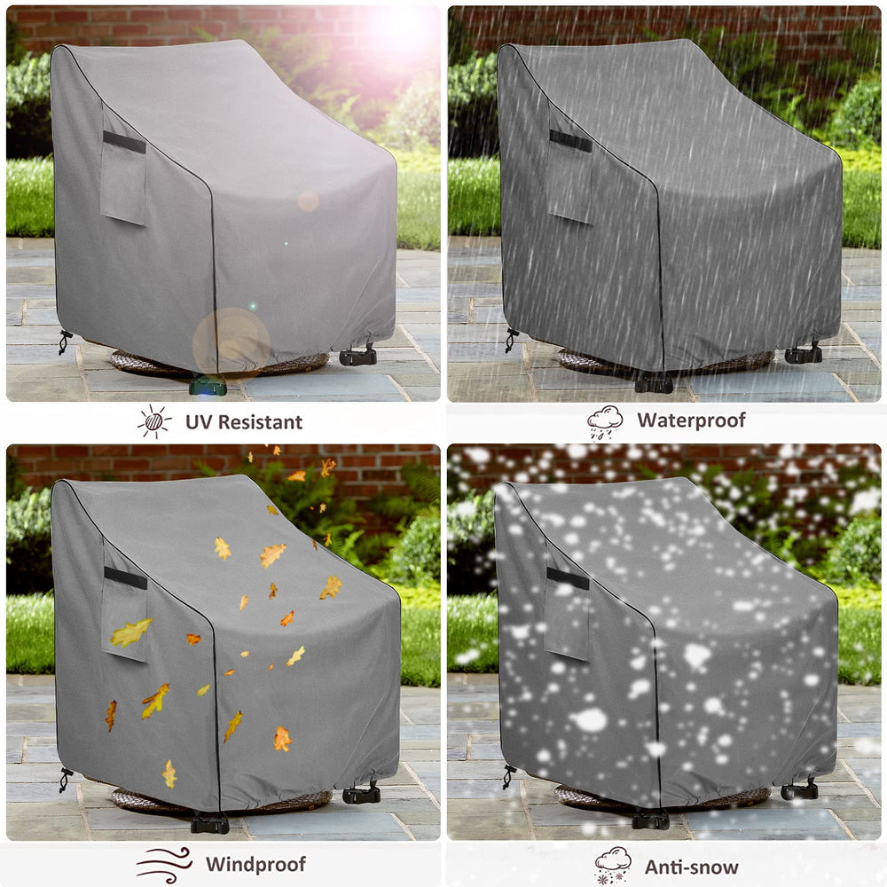 okcool two-pack folded covers ready for storage and transport