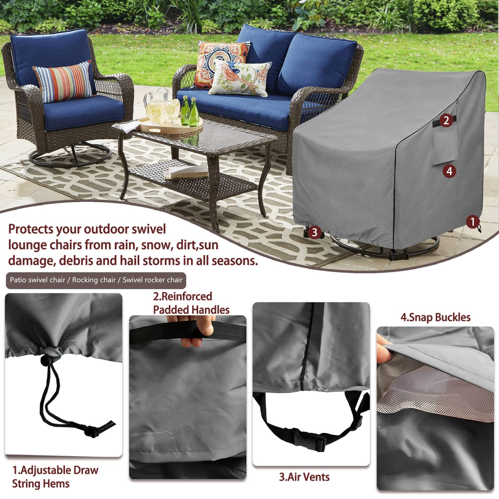 okcool padded handle detail making covers easy to fit and remove
