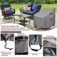 okcool padded handle detail making covers easy to fit and remove