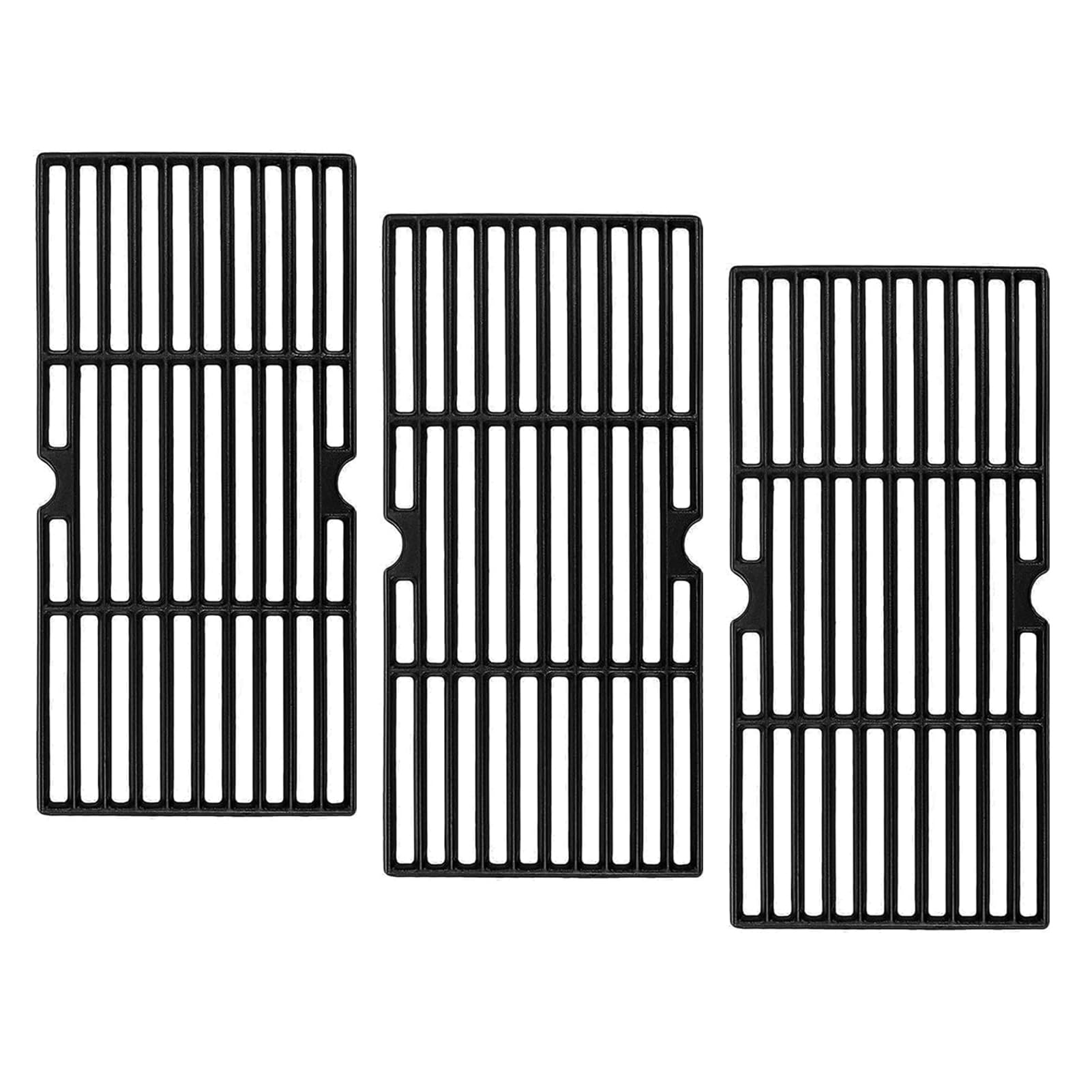 Oklagarden front packaging showing three cast iron grates and benefits
