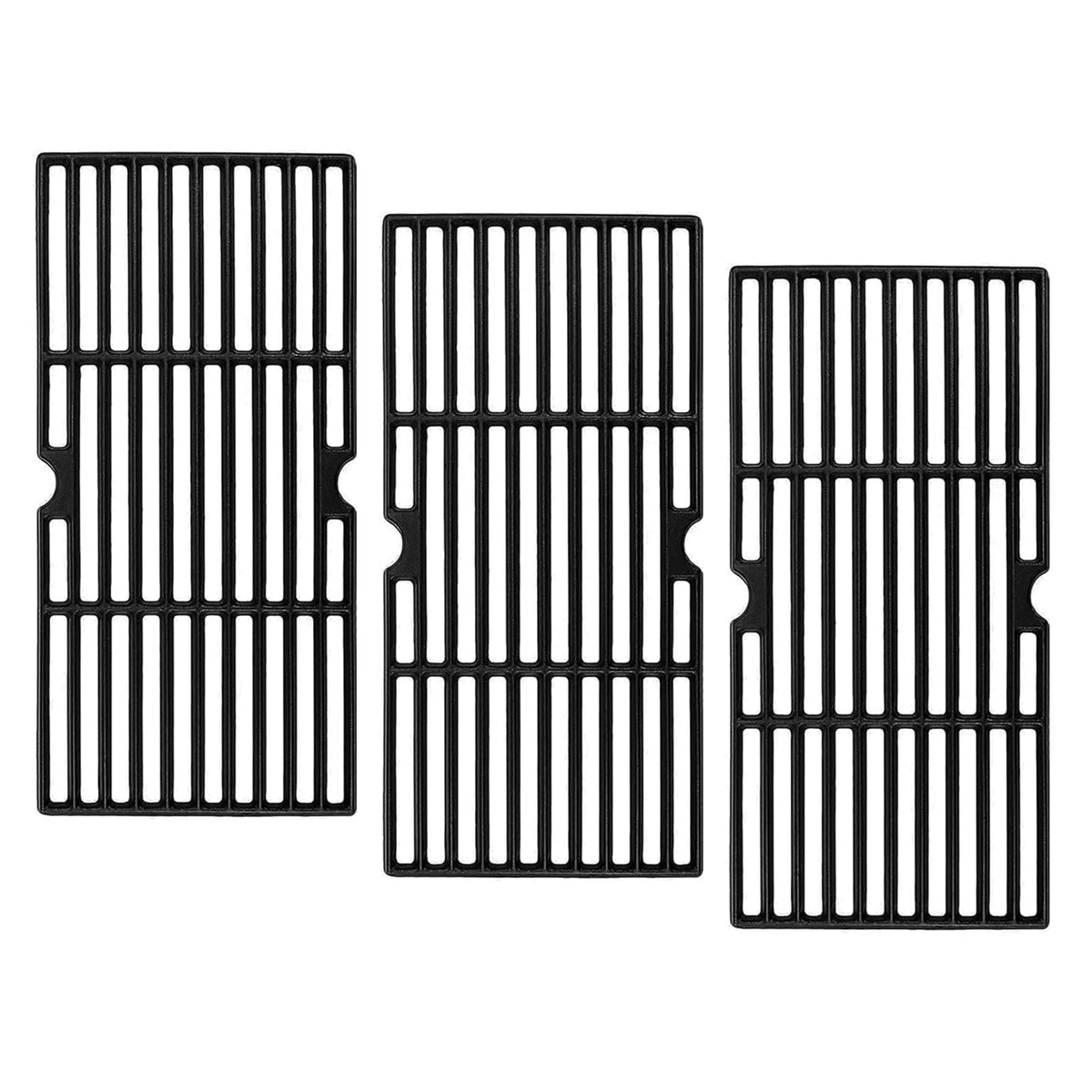Oklagarden front packaging showing three cast iron grates and benefits