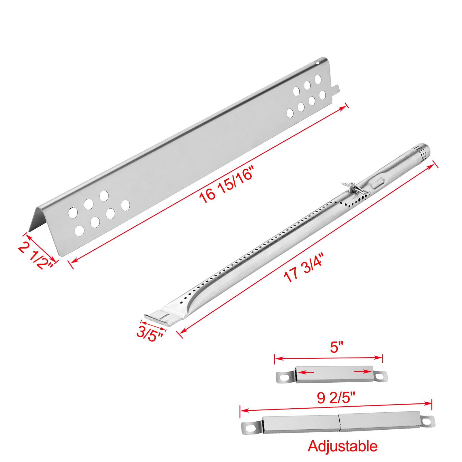 Oklagarden heat tent alongside ruler showing precise dimensions for accurate replacement