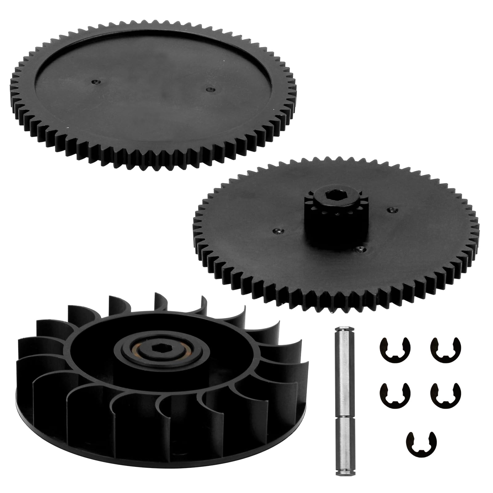 Ophjerg product pictured with pool cleaner operating in a pool showing improved movement