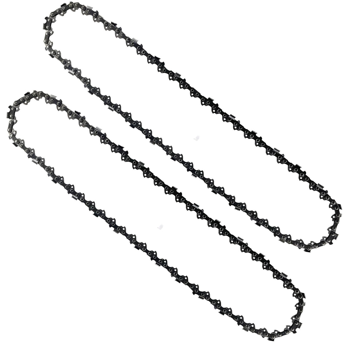 Opuladuo front packaging showing two 18 inch chains and model compatibility benefit